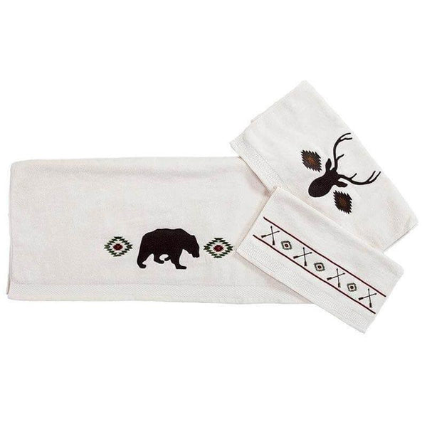 Mesa Lodge Cream Bath Towel Set - Gifts for You 'n Me