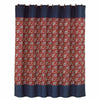 Western Rose Shower Curtain
