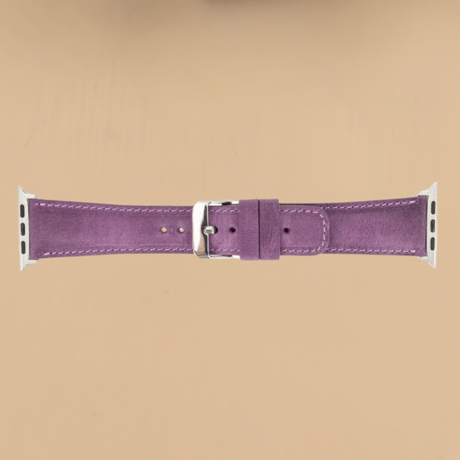 Apple Watch Purple Leather Strap - Boston LEATHERE