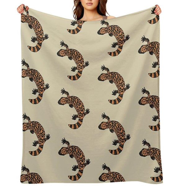 Gila Monster Throw Blanket