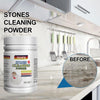 Stone Cleaning Powder, Household Kitchen Countertop Marble Tile Stain Cleaning Decontaminating Polishing Powder