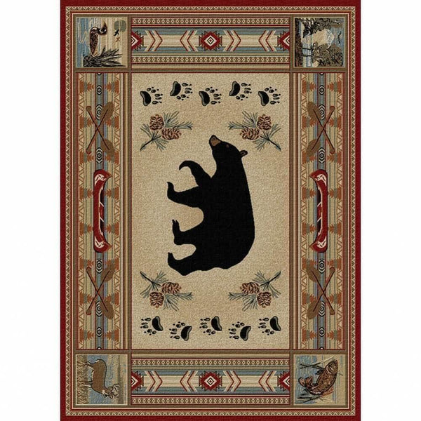 Bear Path Area Rug - Gifts for You 'n Me