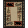 Pine Forest Bear Rug