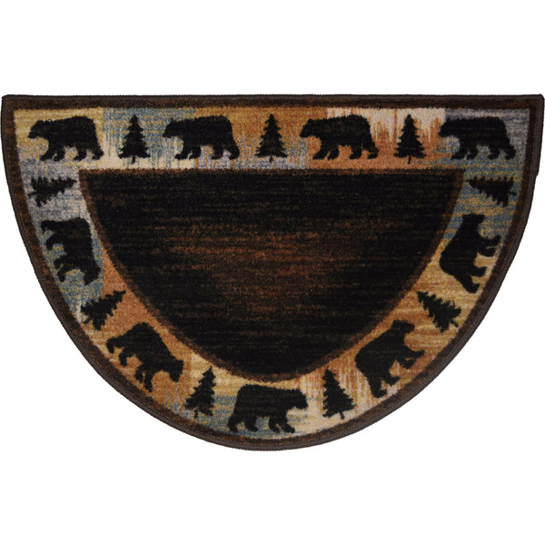 Bear Pine Rectangle Rug - Gifts for You 'n Me