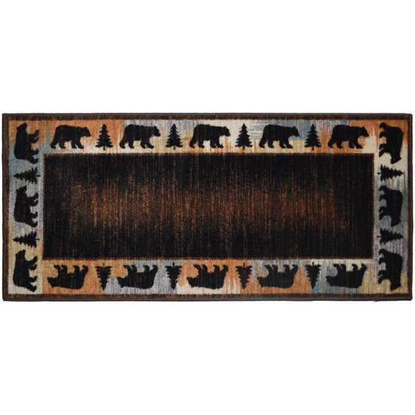 Bear Pine Rectangle Rug - Gifts for You 'n Me