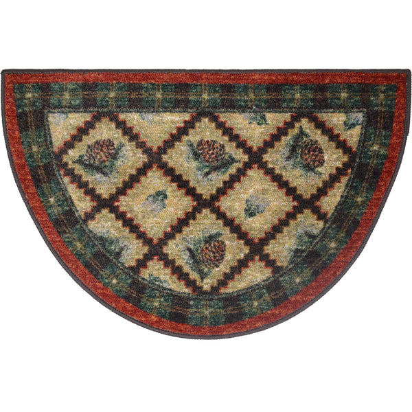 Checkered Pine Rug - Gifts for You 'n Me
