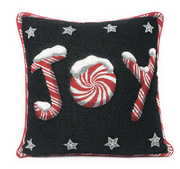 DaDa Bedding Set of 4 Pieces - Autumn Harvest Halloween & Christmas Ornaments Holiday Tapestry Throw Pillow Covers Bundle Pack - 16