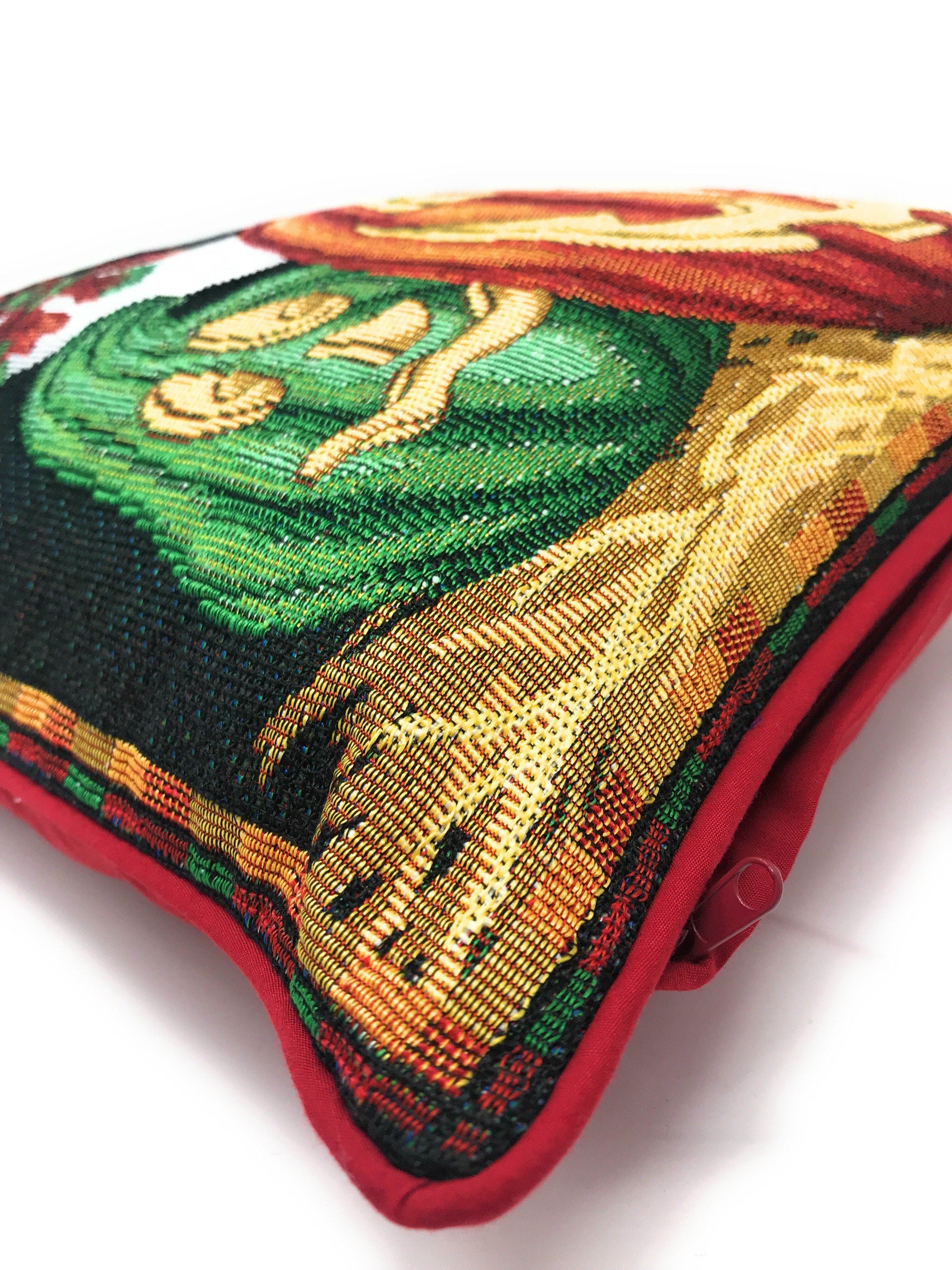 DaDa Bedding Set of 4 Pieces - Autumn Harvest Halloween & Christmas Ornaments Holiday Tapestry Throw Pillow Covers Bundle Pack - 16