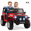 12V Electric 2-Seater Kids Ride On Car with Parent Remote Control-Red