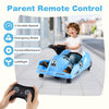 12V Electric Cleaning Go Kart with Detachable Mop and Remote Control-Blue