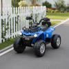 12V Kids Ride On ATV 4 Wheeler with MP3 and Headlights-Blue