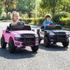 12V Kids Ride On Car Licensed RAM 3500 Electric Vehicle with Remote Control-Pink - Pink