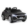 12V Kids Ride on Car Licensed Audi SQ8 with Remote Control and 3 Speeds-Black - Black
