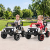 12V Kids Ride on Truck with Remote Control and 3 Speeds-Red