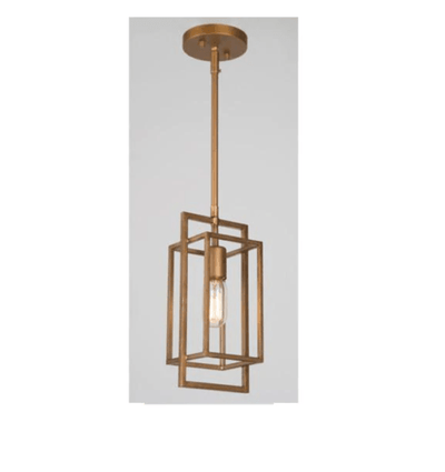 iHome Angel Modern Geometric Pendant Light
