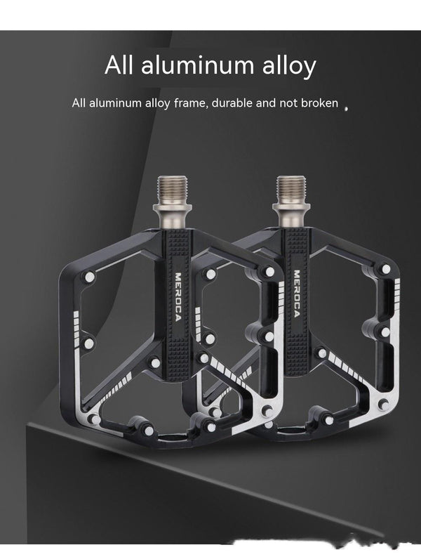 Bicycle Pedal Non-Slip  Bike Pedals Aluminum Alloy Flat Platform Applicable Waterproof Cycling Accessories Bike Pedals Road Bicycle Pedals Cleats Set Clipless Pedals Compatible With Road Bikes