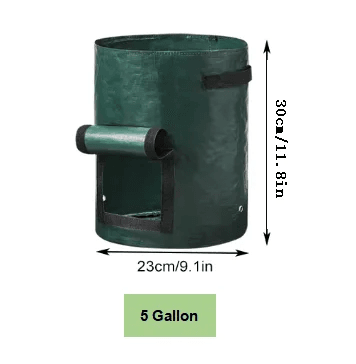 5 PCS Vegetable Grow Bag Planting Bags