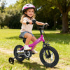 12-Inch Kids Bike with Removable Training Wheels Pink-Brave Hero