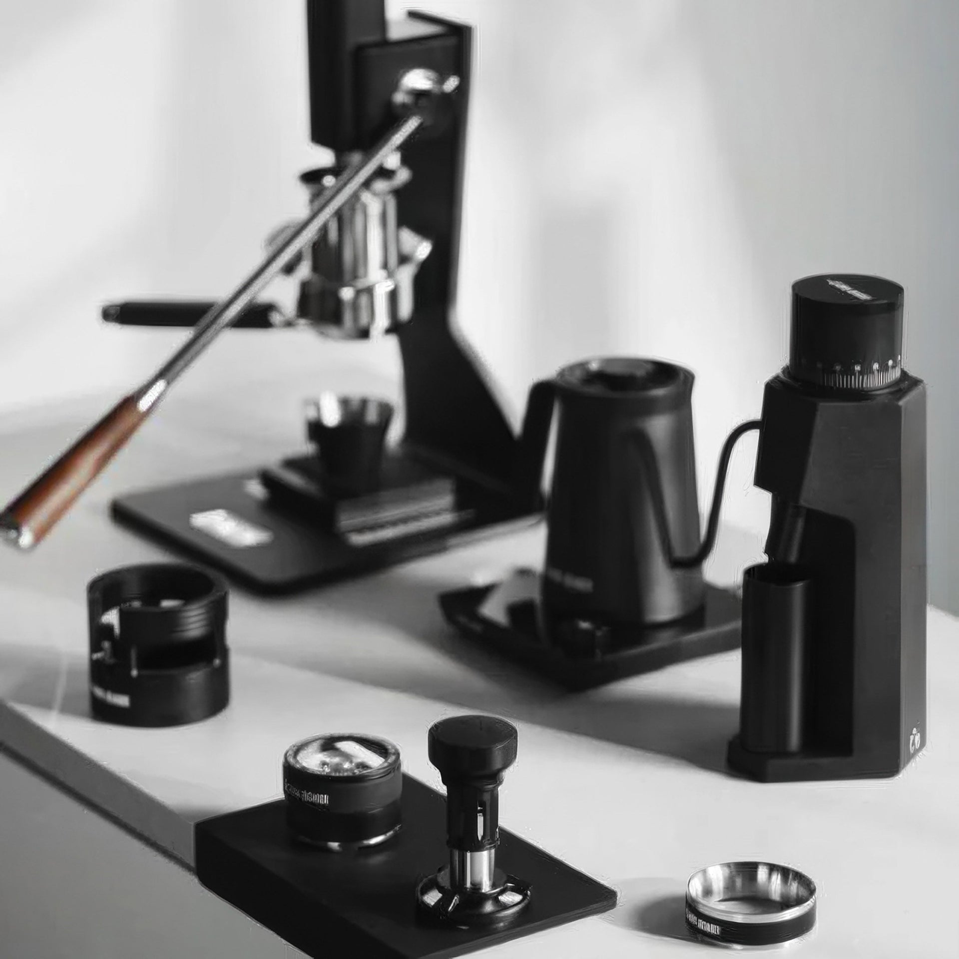 YU-Series Force Impact Espresso Tamper