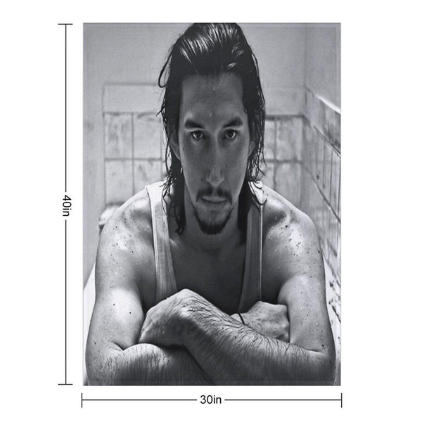 Adam Driver Throw Blanket