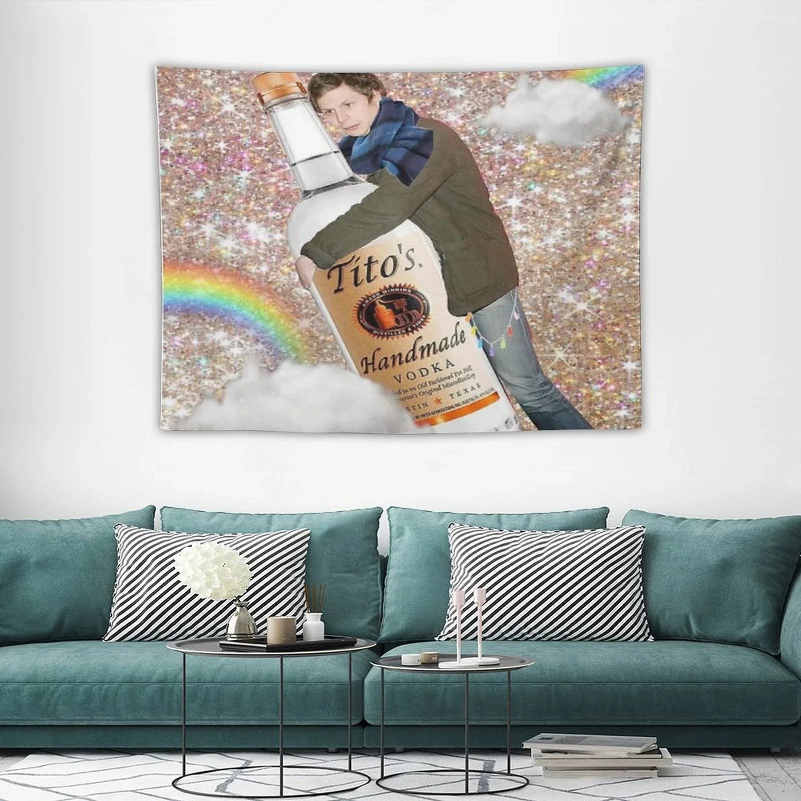 Glitter Michael Tapestry