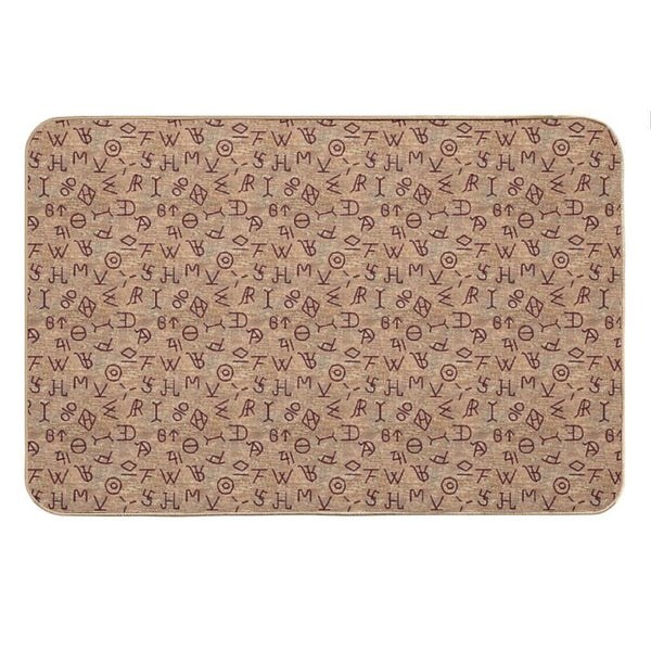 Cattle Brands Bath Mat