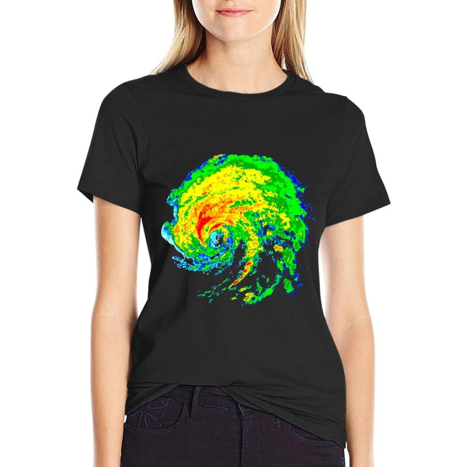 Meteorologist Storm Chasing Weather Radar Image T-Shirt