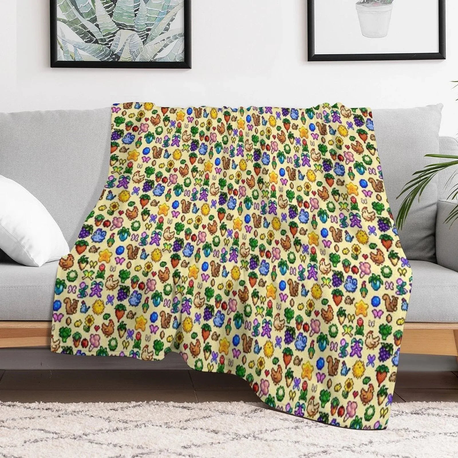 Stardew Valley Throw Blanket