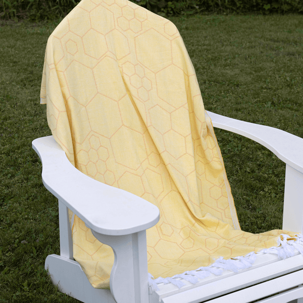Turkish Towel | Body Towel | Yellow + Orange