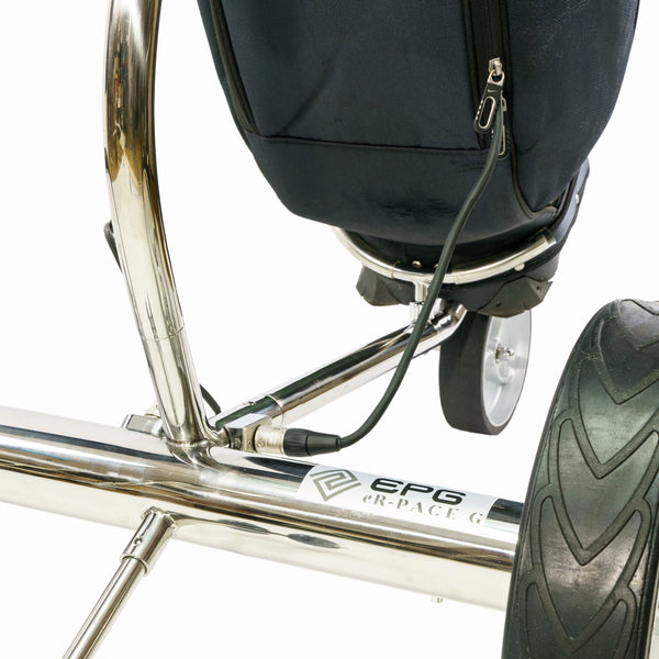 EPG eR-Pace G Luxury Remote Golf Trolley, Stainless Steel