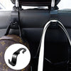 1/2pcs Universal Car Seat Back Hook Bag Hanger Car Accessories Interior Car Vehicle Headrest Hooks  Portable Holder Storage for Car Purse Cloth Decoration Durable Back Seat Hangers with Easy Install Design Portable Organizer Holder for Handbag Purse Cloth