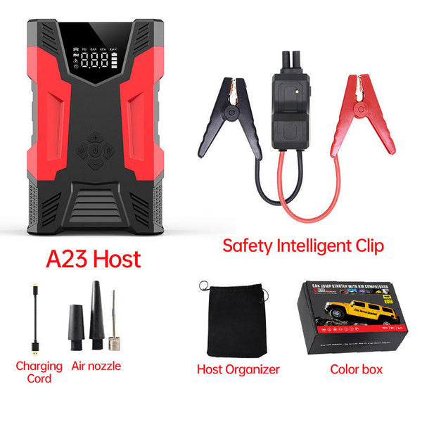 12V Lithium  Booster Jump Starter and Air Compressor