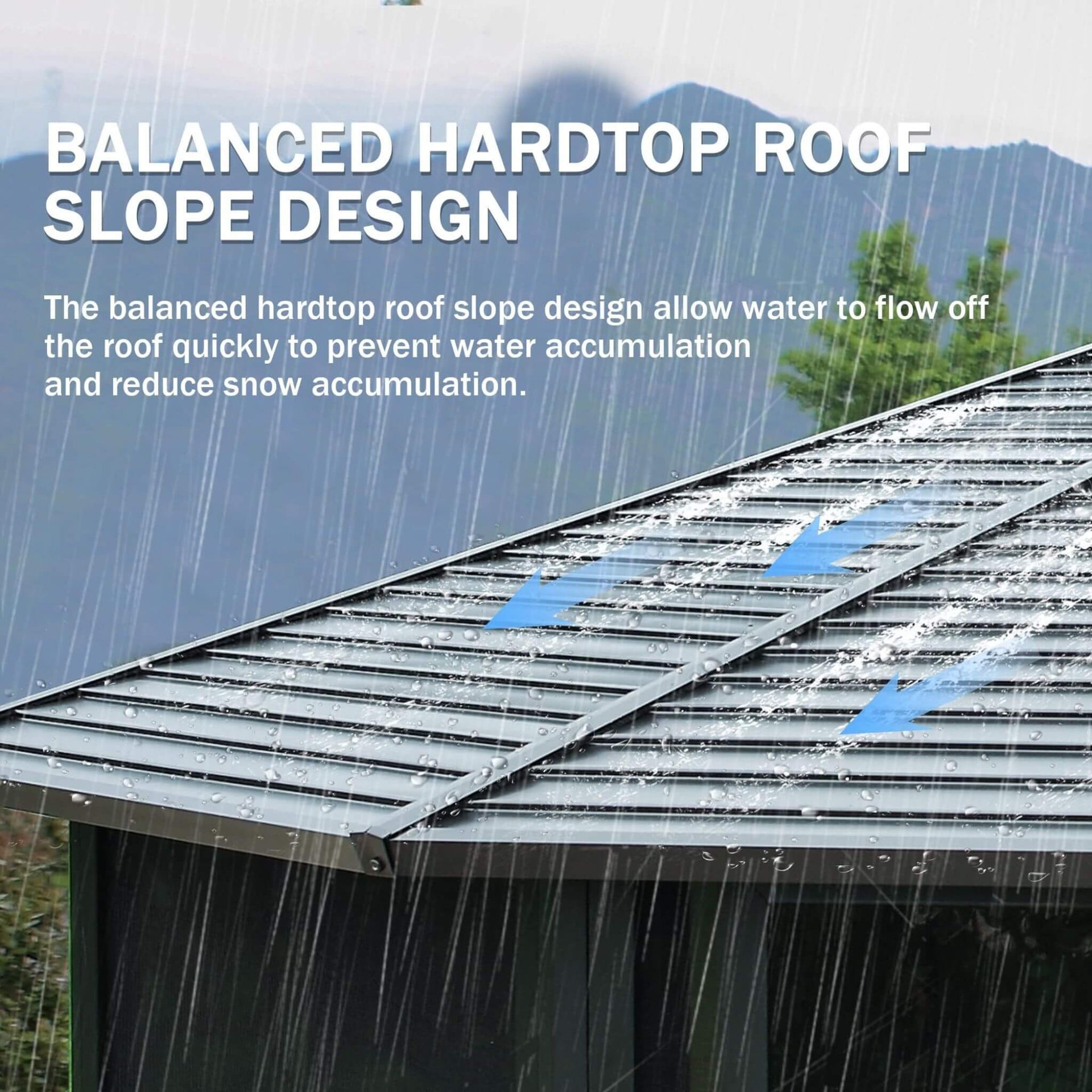 [12X12FT] Large Octagonal Sunroom Solarium With Lockable Sliding Doors And Galvanized Steel Sloping Roof (SAK47843)