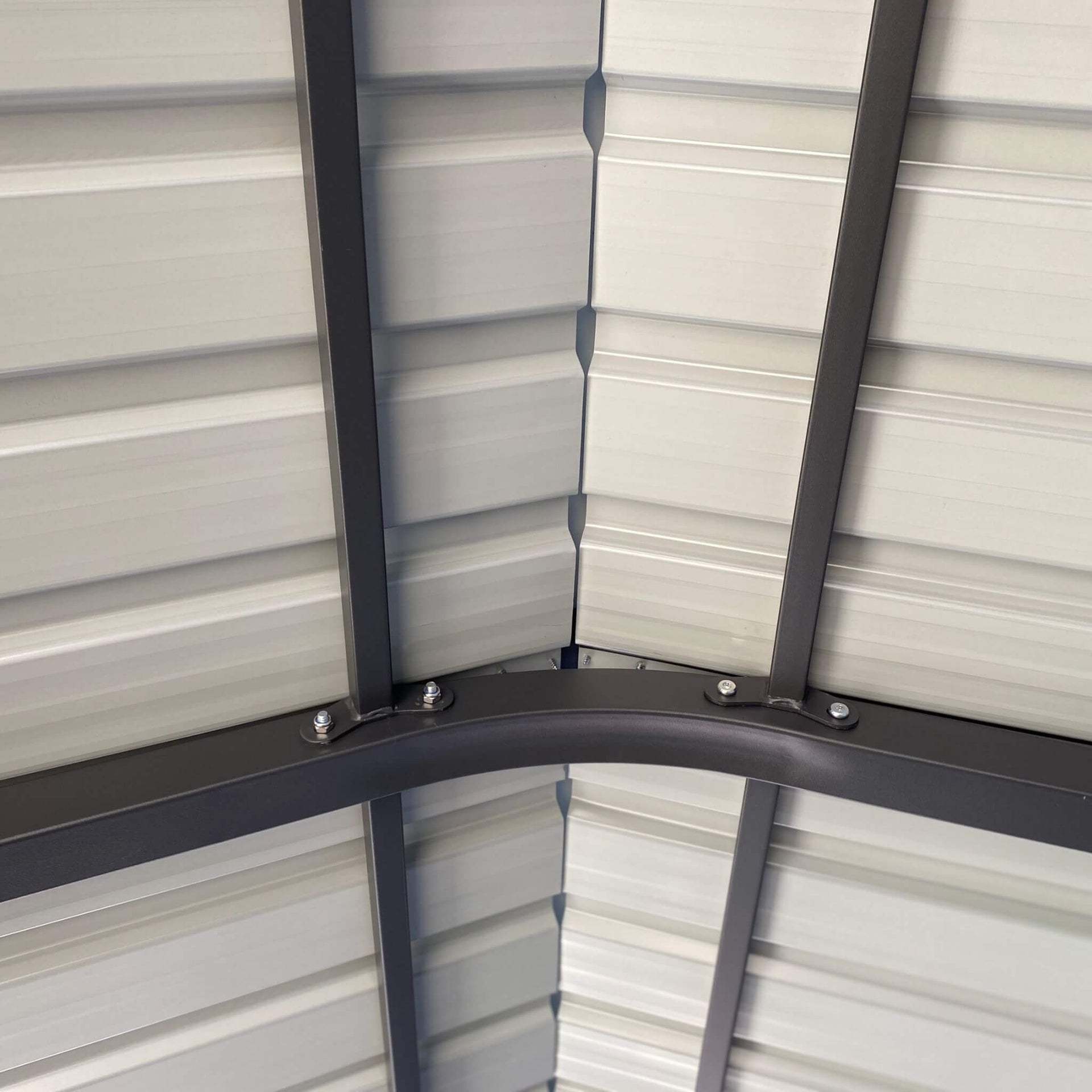 [12X20FT] Heavy-Duty Metal Carport With Galvanized Steel Roof For Car, Boats And Trucks, Gray (SAK95562)