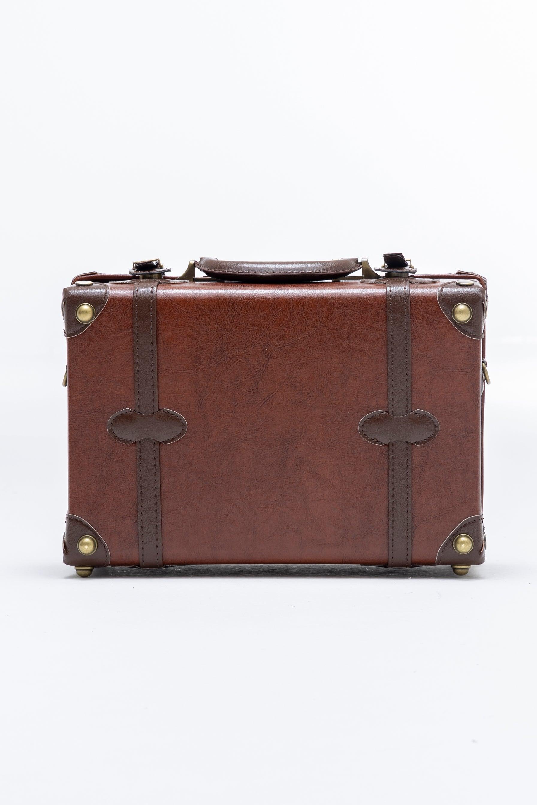 SarahFace Train Case - Caramel Brown's