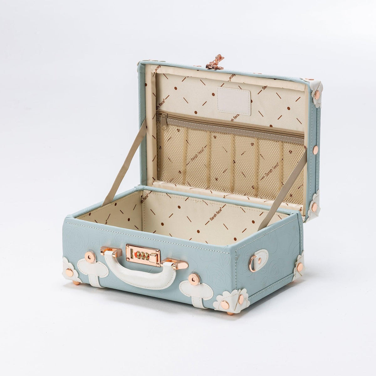SarahFace Hand Case - Embossed Blue's