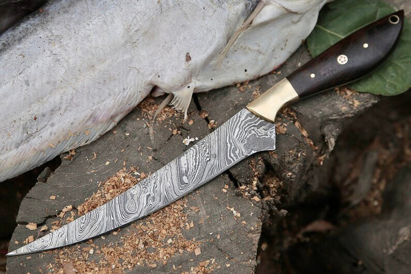 Damascus Fillet Knife – 13