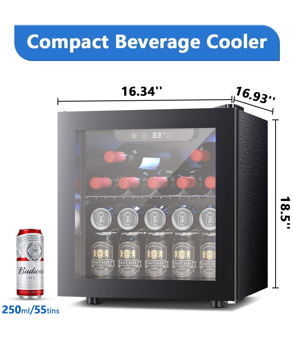 1.3 Cu.Ft Beverage Refrigerator Cooler W5836H Kismile
