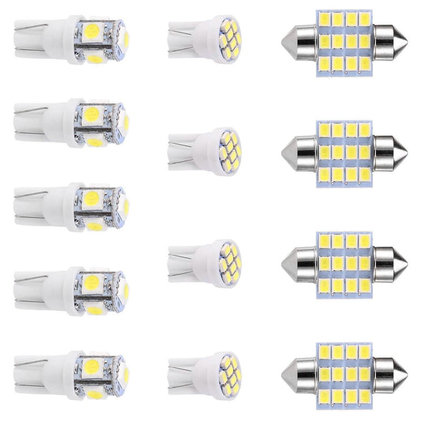 13-Pieces: T10 31mm Festoon LED Light