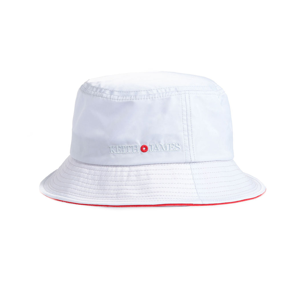 KJ Bucket Hat (Silver Blue)