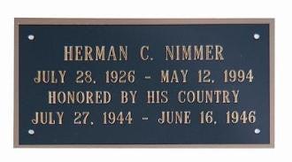 Large Name Plate - Engraved name plates