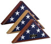 Flag Display Case for A Veteran Funeral - for Casket Flag.