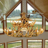 Whitetail 30 Antler Chandelier