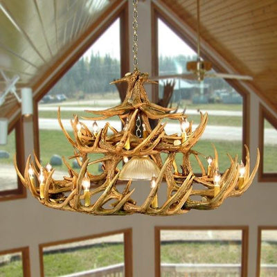 Whitetail 30 Antler Chandelier