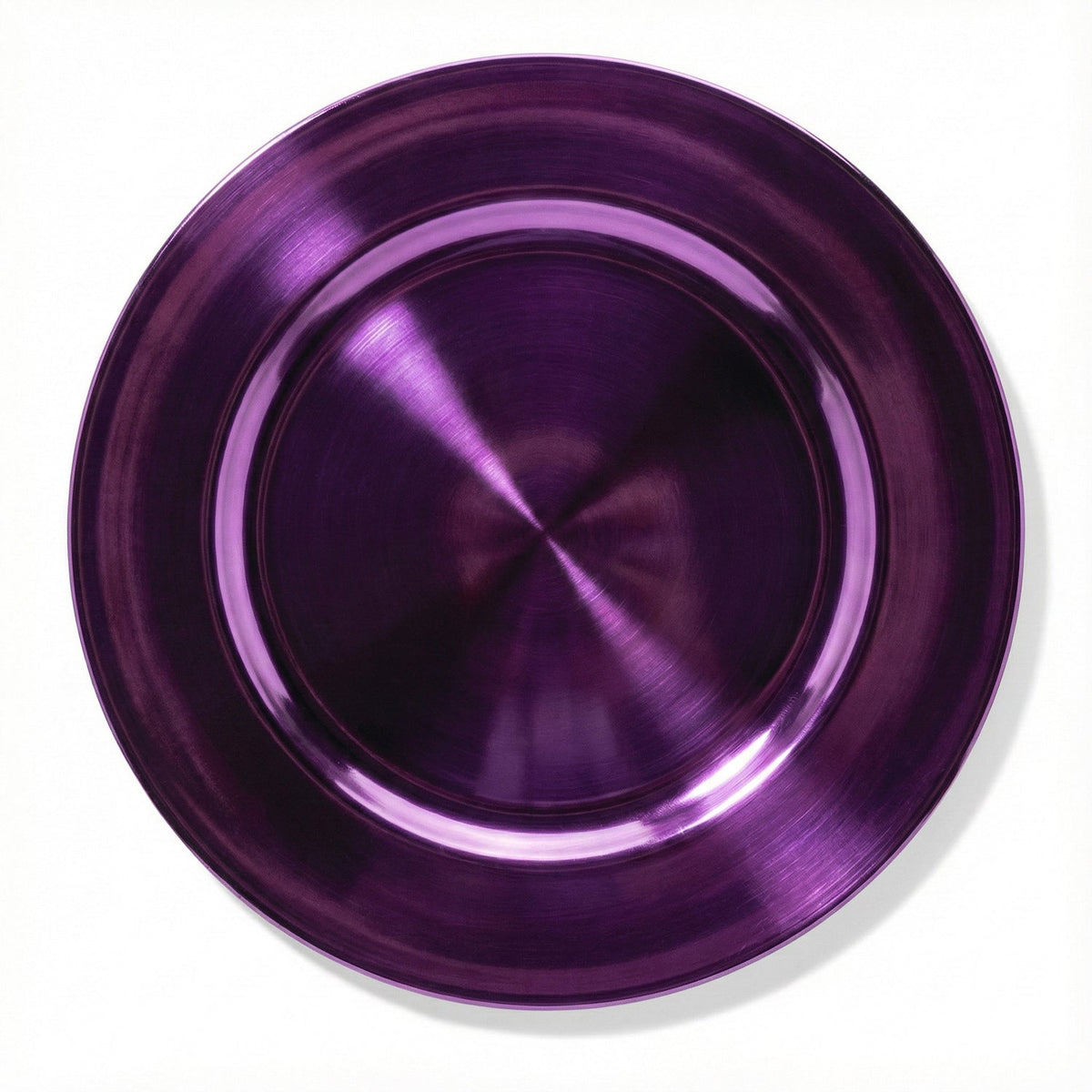 Purple Metallic Round 13