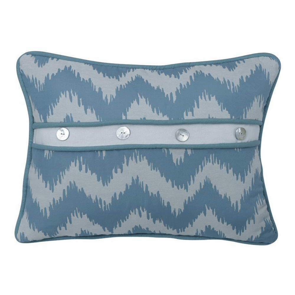 Maldives Chevron Throw Pillow