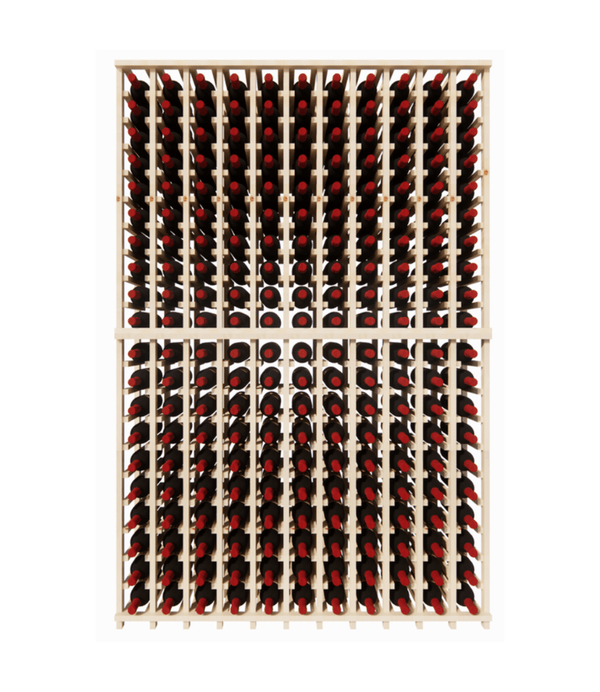 Wine Racking 11 Column Display Customizable Standard Bottle Rack Storage