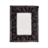 Black Carved Pine Cone Picture Frame