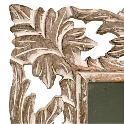 Rectangle Wall Mirror - Whitewash - Gifts for You 'n Me