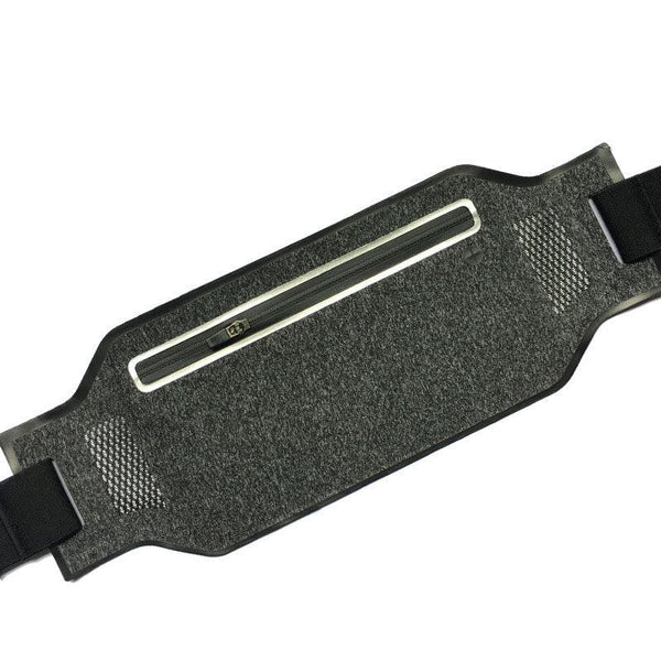 Outdoor unisex sports running mobile waist bag, waterproof Lycra close fitting ultra-thin waist bag